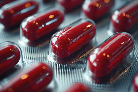 red drugs or medicines design professional photographyの素材