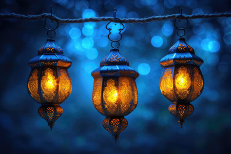 blessing ramadan vibes background professional photographyの素材