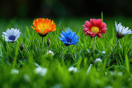 beautiful spring nature professional photographyの素材