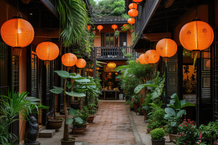 chinese spring festival atmosphere professional photographyの素材