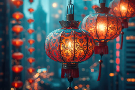 chinese spring festival atmosphere professional photographyの素材