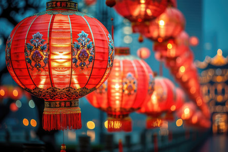 chinese spring festival atmosphere professional photographyの素材