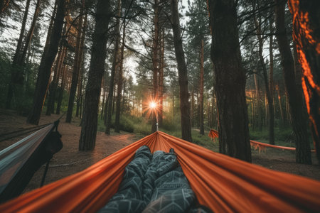 Getting Started with Camping Hammock professional photographyの素材