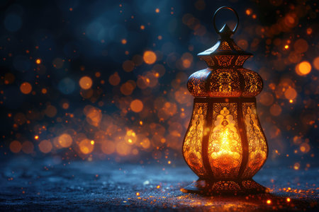 islamic greeting card for Ramadan kareem or ied mubarak backgroundの素材