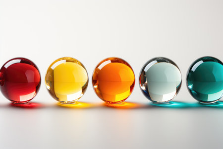 Abstract stone marbles and transparent background design imagesの素材