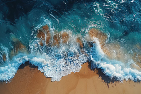 beautiful tropical turquoise ocean beach professional photographyの素材