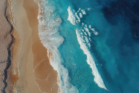 beautiful tropical turquoise ocean beach professional photographyの素材