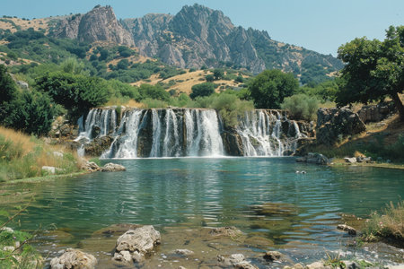 water flow nature professional photographyの素材