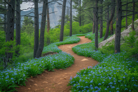 amazing nature forest scenery professional photographyの素材