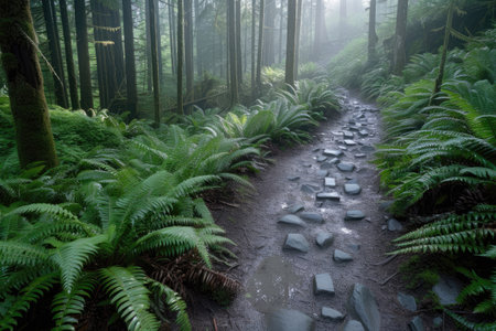 amazing nature forest scenery professional photographyの素材