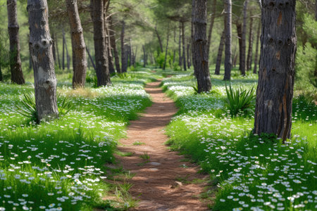 amazing nature forest scenery professional photographyの素材