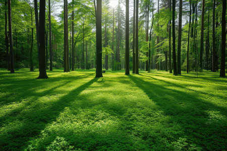 amazing nature forest scenery professional photographyの素材