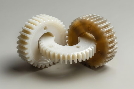 mechanical gear technology creative professional photographyの素材