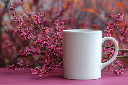 blank coffee mug mockup professional photographyの素材