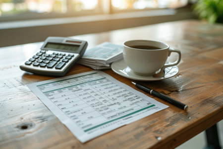 preparation paid tax greeting card design imagesの素材