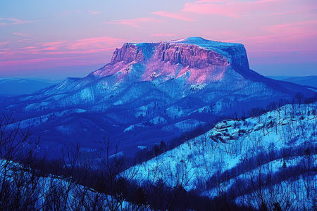 mountain nature nice scenery professional photographyの素材