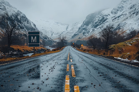 aesthetic road trip background wallpaperの素材