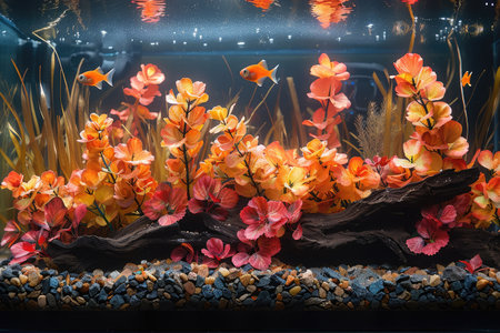 fish tank aquarium at home inspiration ideas professional photographyの素材