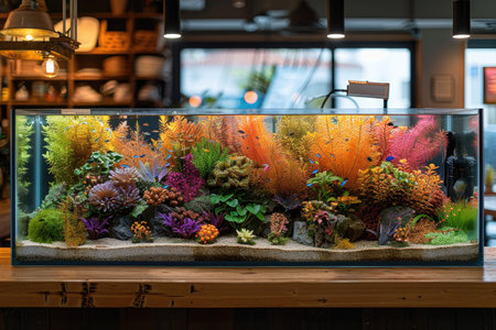 fish tank aquarium at home inspiration ideas professional photographyの素材