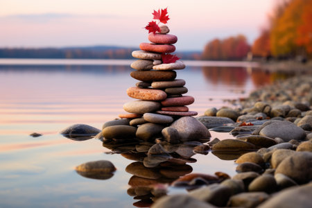 inner peace and happiness with meditation professional photographyの素材