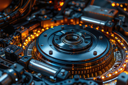 electronic production factory process professional photographyの素材