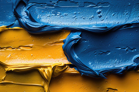 Abstract colorful oil paint background wallpaper design imagesの素材