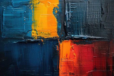 Abstract colorful oil paint background wallpaper design imagesの素材