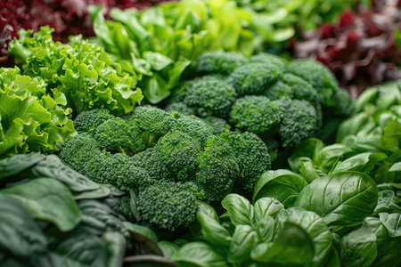 hydroponic garden planting professional photographyの素材