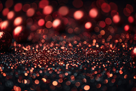 abstract red confetti background professional photographyの素材