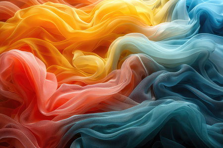 abstract color fabric floating background wallpaper design imagesabstract color fabric floating background wallpaper design imagesの素材