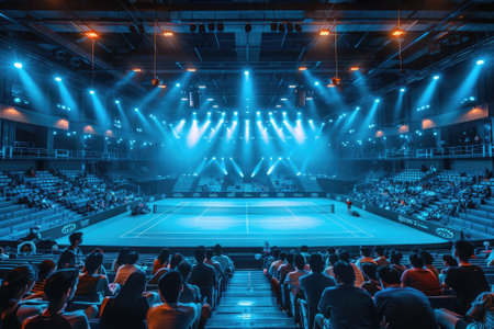 Badminton at the Olympic Games professional photographyの素材