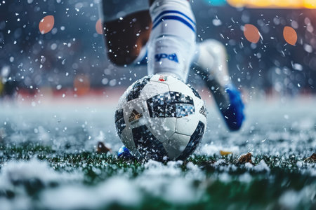 soccer league competition matches professional photographyの素材