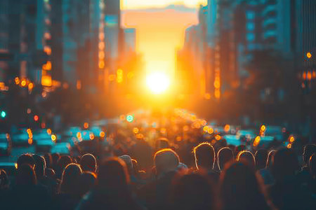 World population growth professional photographyの素材