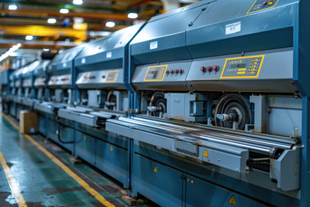 inside of a factory for the production of industrial Plastic products --chaos 55 --ar 3:2 --style raw --stylize 750 --v 6 Job ID: 7fa7baa3-5e03-4779-b868-90dc4417aac4の素材