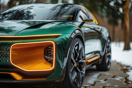 Front fascia of a large electric SUV, illuminated grille, bold statement. Avoid any design that closely resembles specific commercial vehicle brands. Ensure that no recognizable logos or trademarked designs are visible. --no brand --chaos 35 --ar 3:2 --raw --stylize 750 --v 6 Job ID: fdba905a-0ac7-46b6-a652-cb75a18496d7の素材