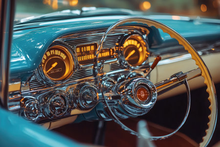 Classic car Cadillac Eldorado. Classic Days Berlin 2016.の素材