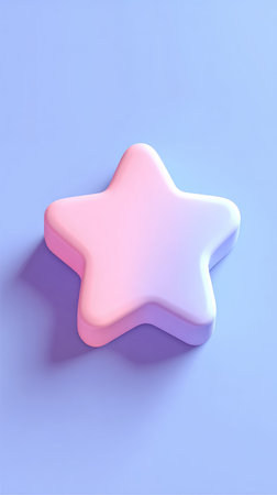 A pink star against a purple backdrop, perfect for various design needs.の素材