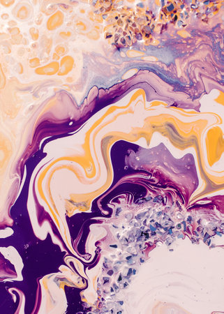 Abstract background with spots and streaks