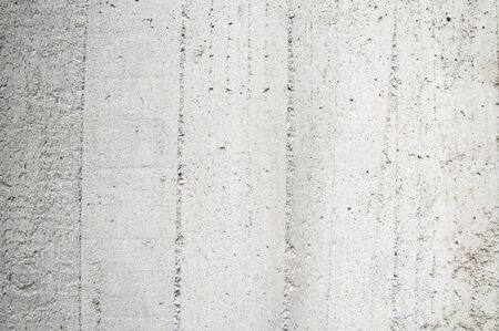 Gray concrete wall with wooden formwork patternの写真素材