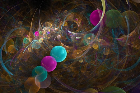 One of phases of development of a civilization in the next galaxyの写真素材