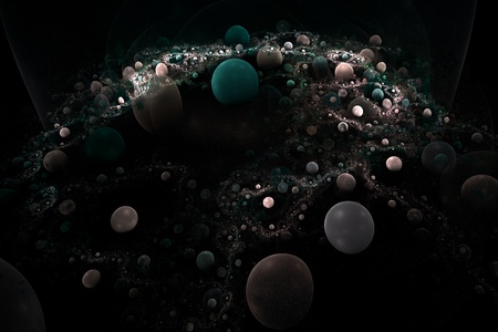 One of phases of development of a civilization in the next galaxy