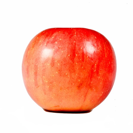 Beautiful red appleの写真素材