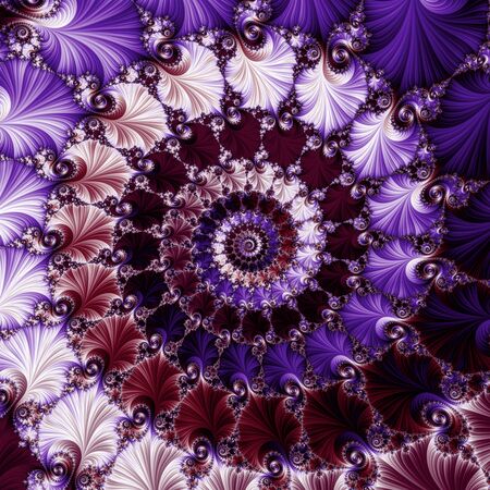 Fractal pattern.  Abstract artwork. Computer generated colorful  fractalの写真素材