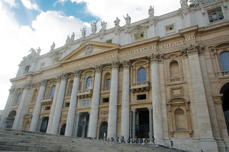 Saint Peters church in Vatian City - The largest church in the worldのeditorial素材