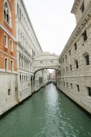 One of many small canals in Veniceの写真素材