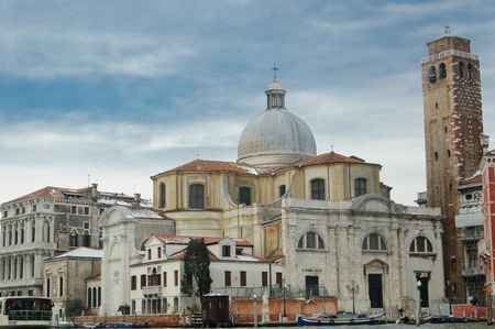 One of many Churches in the Veniceのeditorial素材