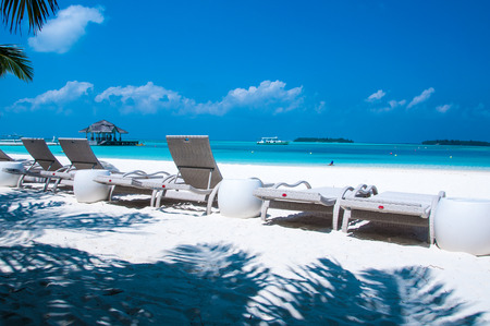 Holiday in heaven on earth - Maldivesの写真素材