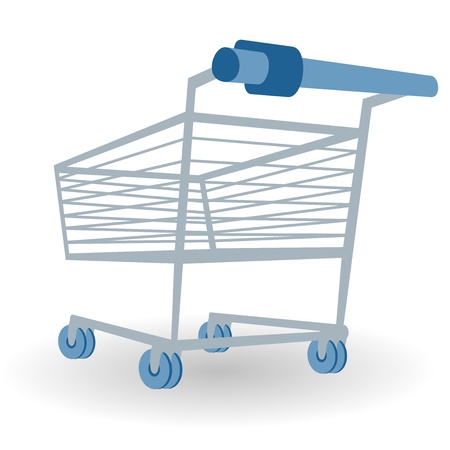 Shopping Cart Illustrationのイラスト素材