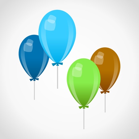 Decoration Balloonsのイラスト素材