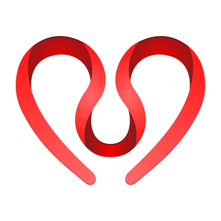 Red Heart Symbolのイラスト素材